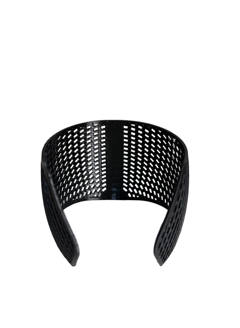 Hijab Grip Headband  Headscarf Shaper Breathable Hollow Design Anti-Slip Hijab Volumizer Lightweight & Secure Fit Secure & Comfortable Hair Band for Women - Image 5